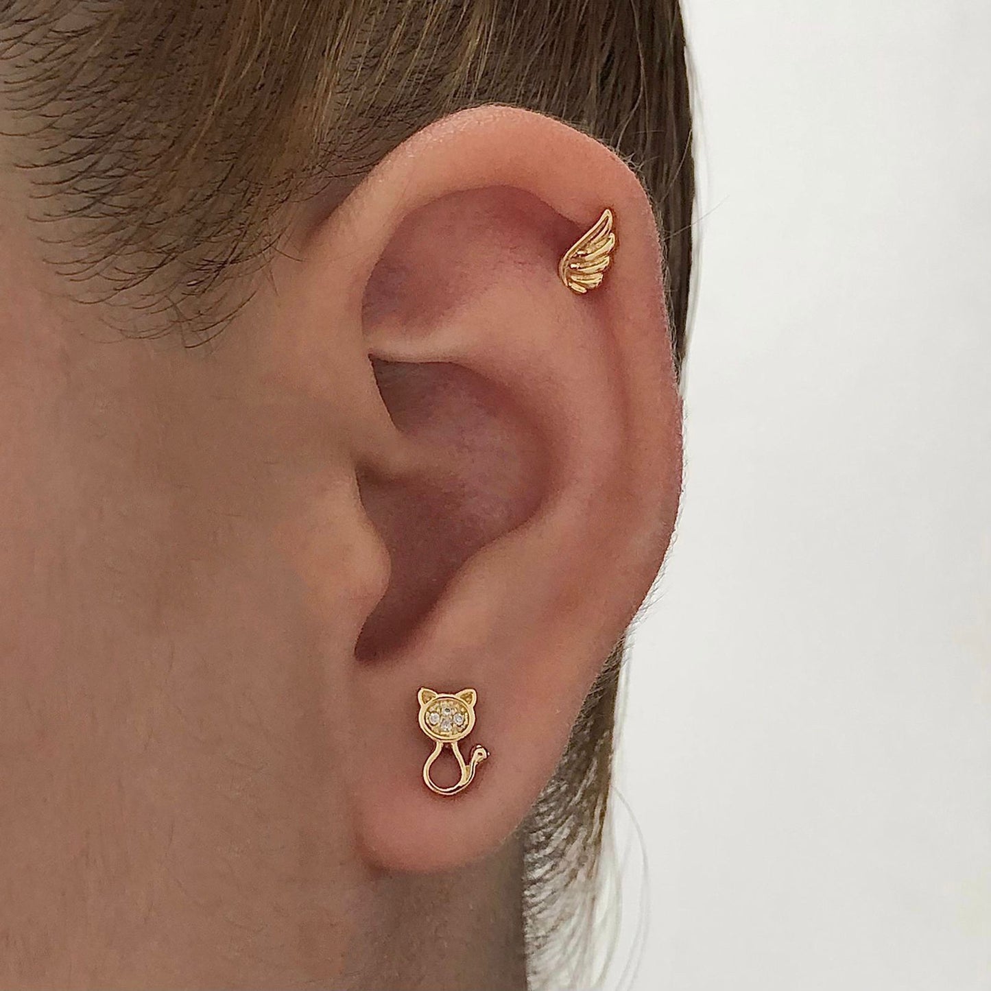 Pendientes Topos Areta Ala