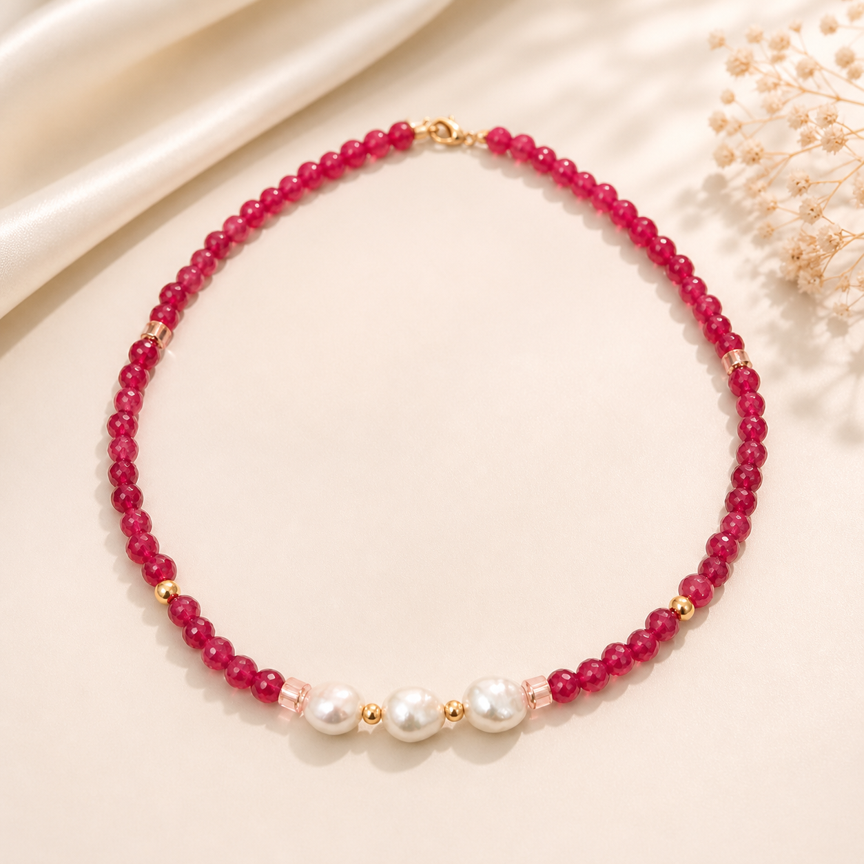 Chocker plenitud con oro laminado