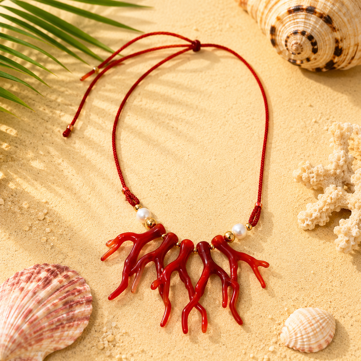 Collar Cordon Coral