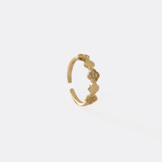 Anillo Double Lottus Ajustable