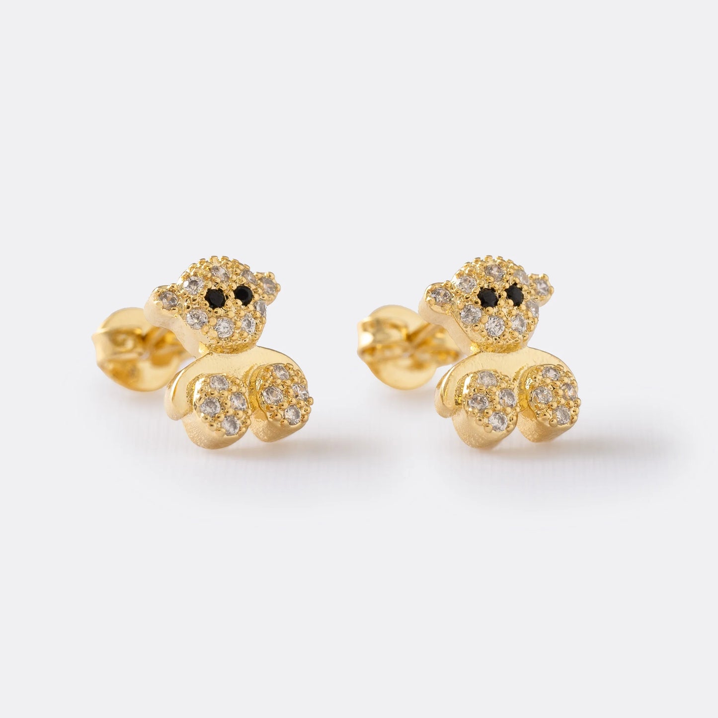 Pendientes Osito Circonias