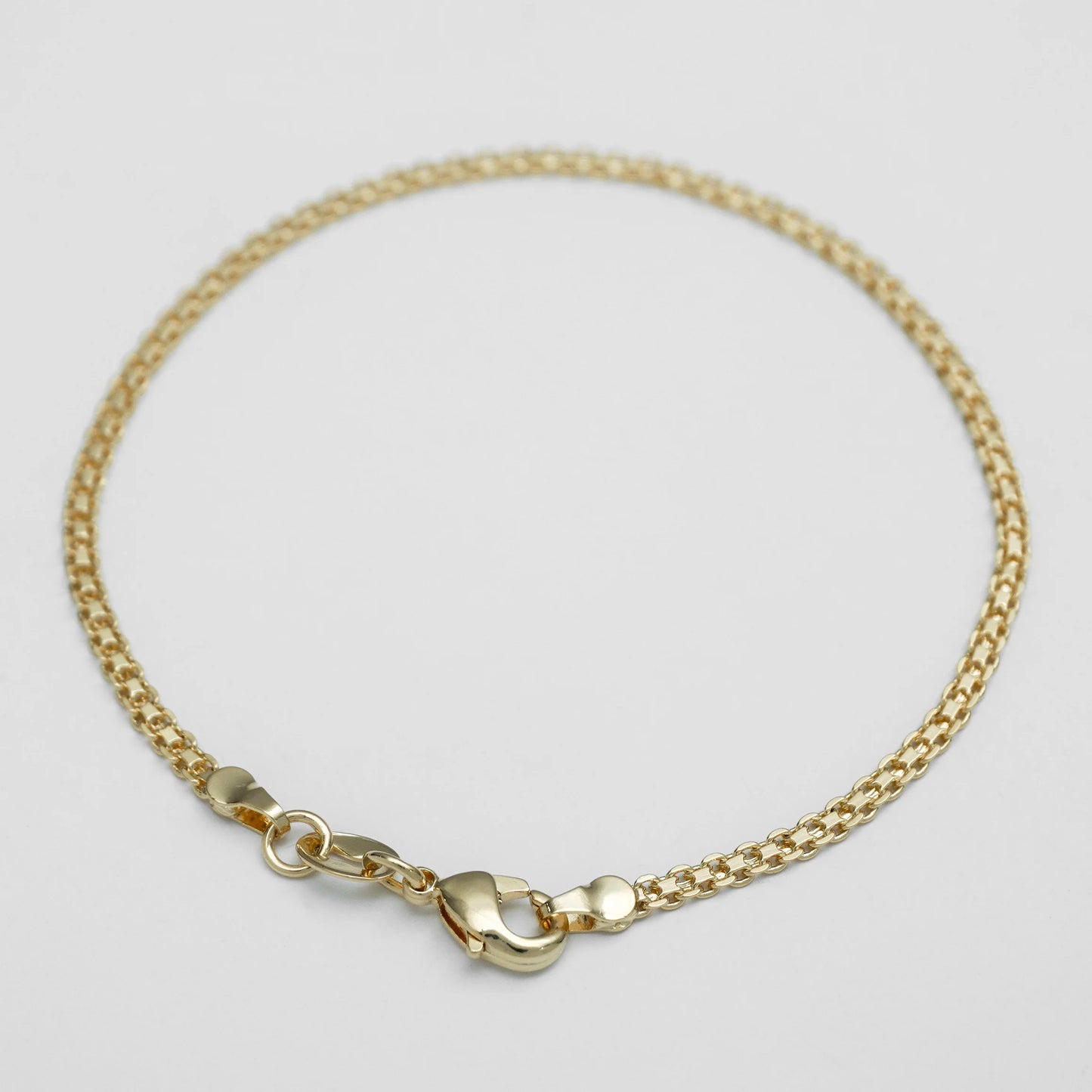 Pulsera Tejido Chino en Oro Laminado de 18k