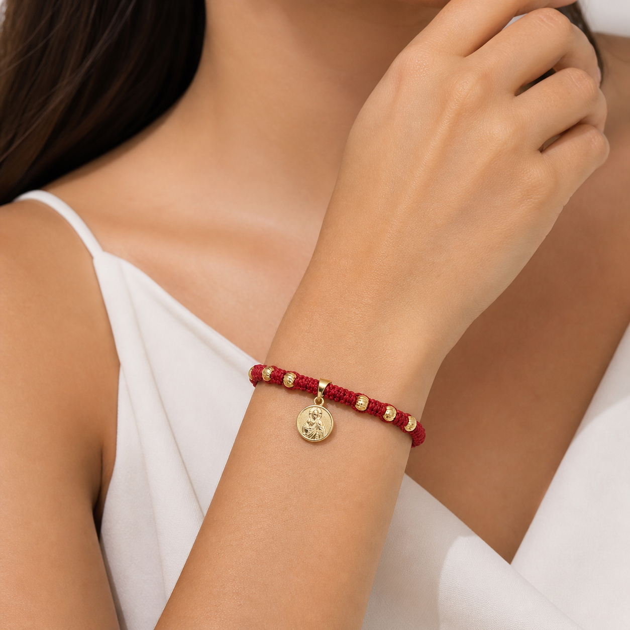 Pulsera en oro laminado 