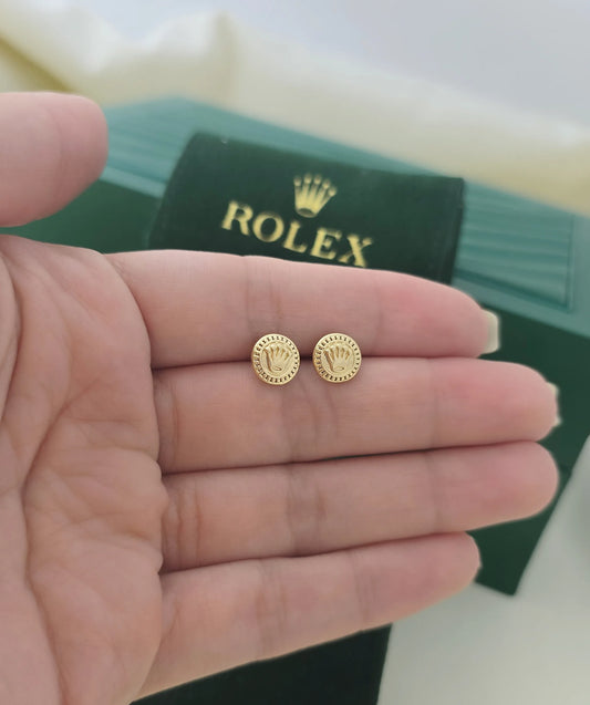 Pendientes Topos Rolex