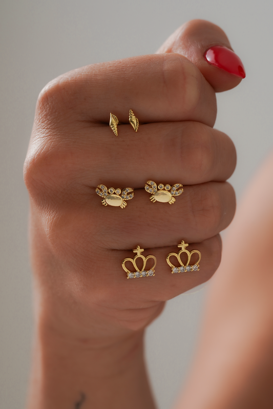 Pendientes Aretes Shell