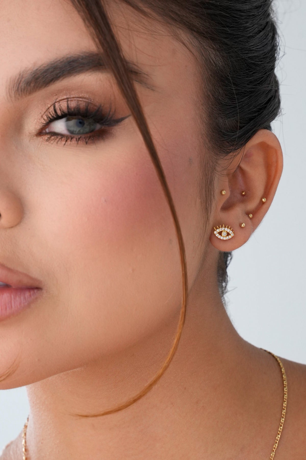 Pendientes Ojo Turco Cristal