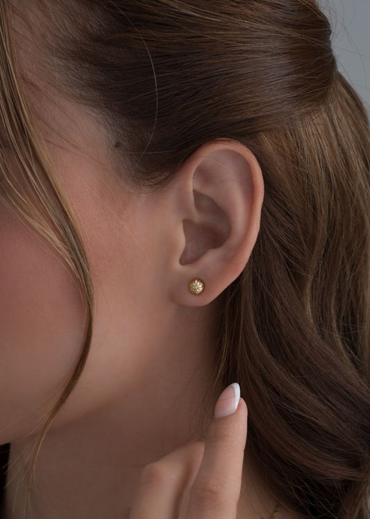 Pendientes  Bola Italy #6