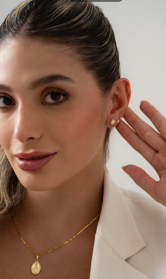 Pendientes Bola Italy #8